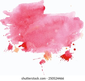 Watercolor background. Element for your design Vector illustration