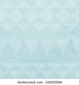 watercolor background with geometric triangle pattern