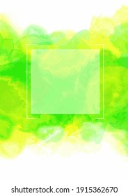 Gráfica de fondo acuarela en calidad vectorial.