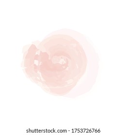 Watercolor background Nature Cartoon Vector Illustration