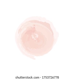 Watercolor background Nature Cartoon Vector Illustration