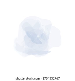 Watercolor background Nature Cartoon Vector Illustration