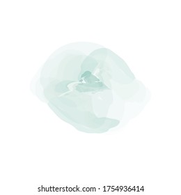 Watercolor background Nature Cartoon Vector Illustration