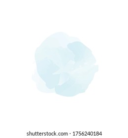 Watercolor background Nature Cartoon Vector Illustration