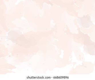 Watercolor background oragne - soft pastel ink splatter texture hand draw