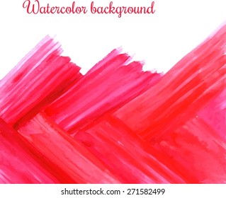 Watercolor background with space for text. 