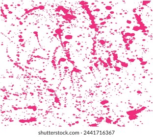 Watercolor background with Splatter Pink Art Print
