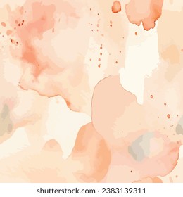 Aquareller Hintergrund der Tapioka, des Mondes und der blauen Korallen