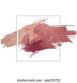 Watercolor background texture with space for text - vector