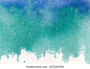 Watercolor Background, Texture Background Vector, Colorful Watercolor Background