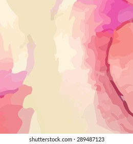 Watercolor background for textures and backgrounds, Vector