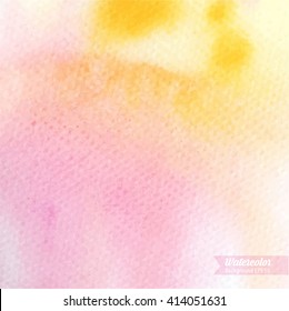 watercolor background for textures and backgrounds vector
