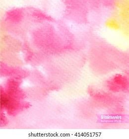 watercolor background for textures and backgrounds vector