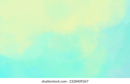 Watercolor Background Vector Design Template