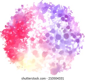 Watercolor background. Vector eps 10.