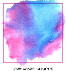 Watercolor Background Vector Graphic Design