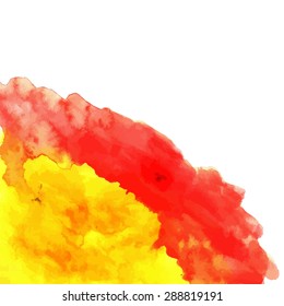 Watercolor background. Vector illustration