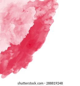 Watercolor background. Vector illustration