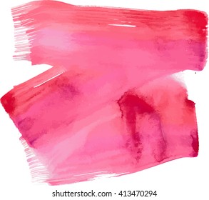 Watercolor background, vector illustration