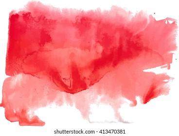 Watercolor background, vector illustration