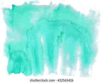 Watercolor background, vector illustration