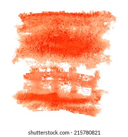 Watercolor background. Vector  texture.  Can be used for wallpaper, background,  web page. Blobs, stain, paints blot.