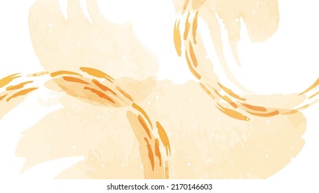 Watercolor background of water image Vector illustration