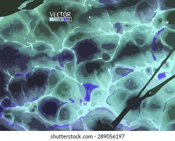 Watercolor background water. Vector