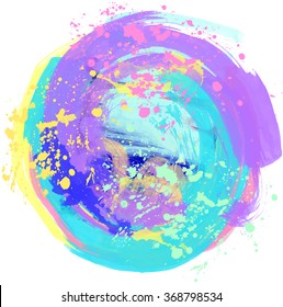 watercolor background,beautiful card,different  colored spots vector, water stains,ink,handmade