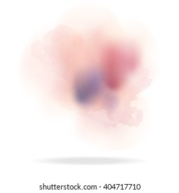 watercolor background.vector illustration.