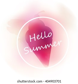  watercolor background.vector illustration.