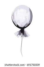 Watercolor Balloon.