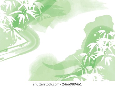 Watercolor Bamboo Bamboo Backgrounds Web graphics