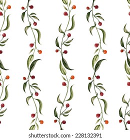 watercolor, berry, wallpaper