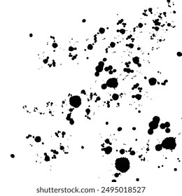 Watercolor black splash texture background