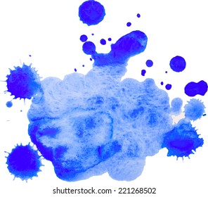 watercolor blots