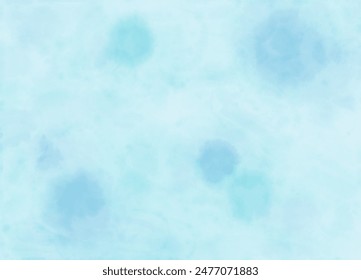 Textura de arte de fondo azul acuarela