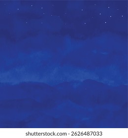 Watercolor blue background with white spots element for banners, posters, labels, wallpaper, scrapbooking, birthday party decorations, invitations card, printing labels, greeting cards, background