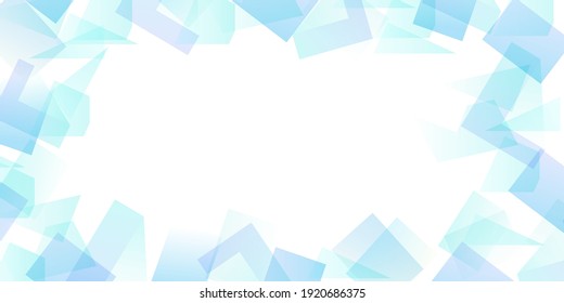 Watercolor blue Japanese paper background