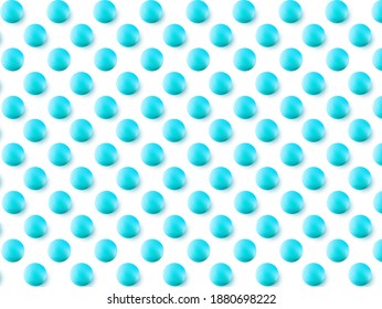 Watercolor blue polka dot background. Pattern with yellow polka dots for scrapbooks, wedding, party or baby shower invitations.
