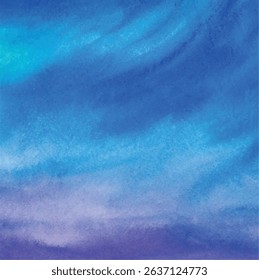 Watercolor blue and purple sky background element for sale banners, posters, labels, wallpaper, scrapbooking, birthday party decorations, invitations card, printing labels, greeting cards, background,