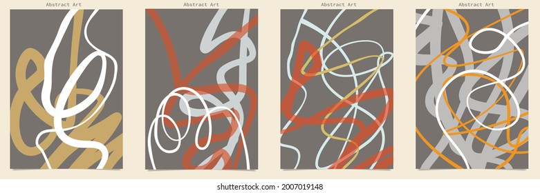 Watercolor Boho abstract Art Print, Minimalist Poster, Nursery Printable Art, Warm Printable Abstract Modern 