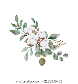 Compartimento acuático con hierba de Pampas, hojas y flores de palmera, hoja verde, invitación a la boda, Holiday Winter Set, clipart de Año Nuevo, decoraciones, tarjeta de saludo
