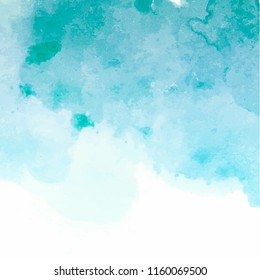 watercolor bright hand drawn vector paper texture background for card, text design, print.