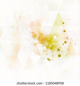 watercolor bright hand drawn vector paper texture background for card, text design, print.