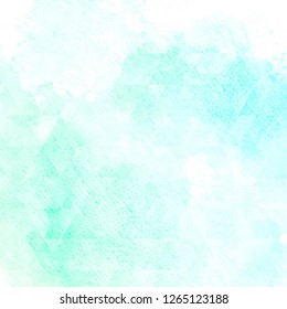watercolor bright hand drawn vector paper texture background for card, text design, print.