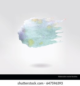 Watercolor brush