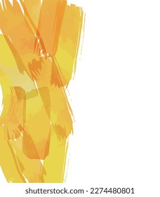 Material de fondo de pincel acuarela ilustraciones en colores vitamínicos
