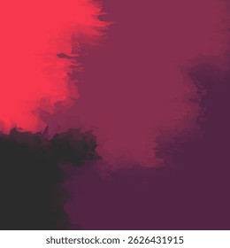 Watercolor brush background, splash paint color pattern, graphic template vector illustration .