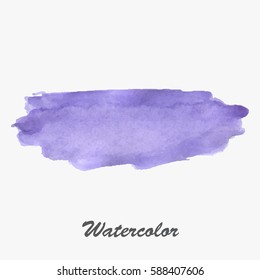 Watercolor brush painted background